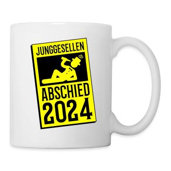 Junggesellenabschied 2024 - Tasse - Weiß - Rechts