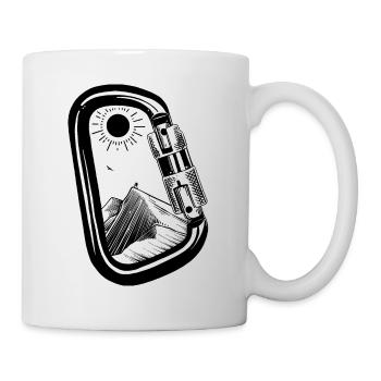 Alpinist Wandern Bergsteigen - Tasse - Weiß - Rechts