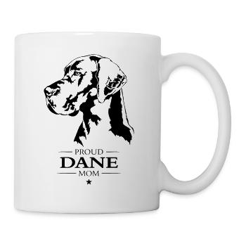 Dane Mom Dog Dog Great Dane Wilsigns - Mug - white - Right