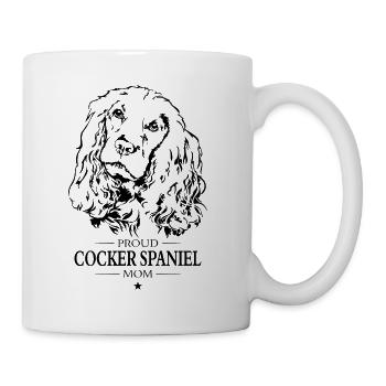 Cocker Epagneul Maman Chien Chien Wilsigns - Mug blanc - blanc - Droite