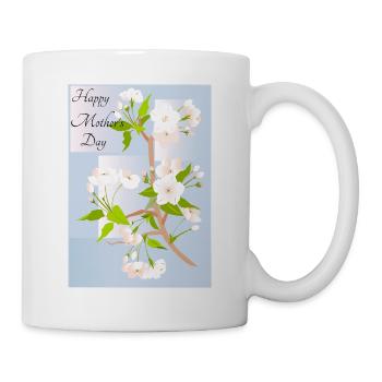Happy Mothers Day - Mug - white - Right