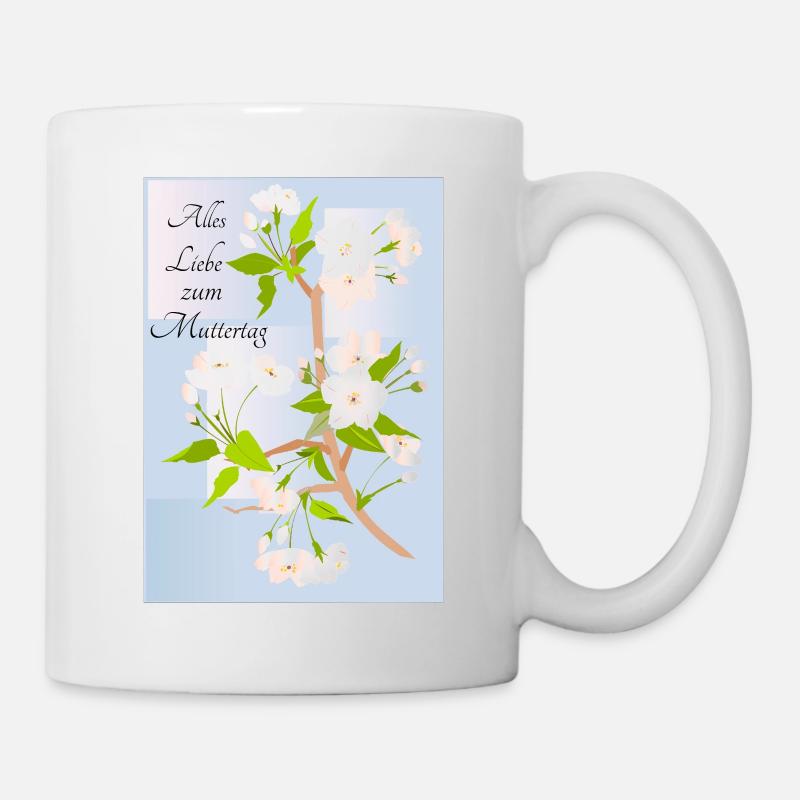 Alles gute zum Muttertag - Tasse - Weiß