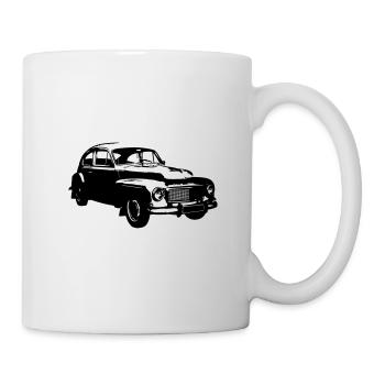 Car from Sweden brand V 544 - Mug - white - Right