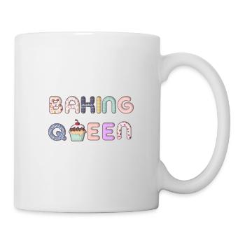 "Baking Queen" customizable - Mug - white - Right