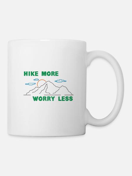 Montagnes - Mug blanc - blanc