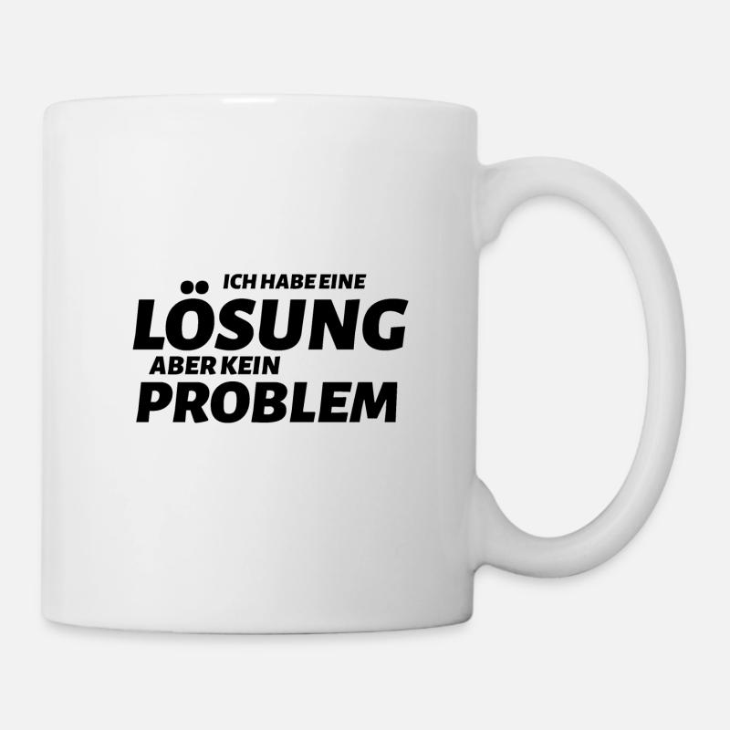 Problem - Tasse - Weiß