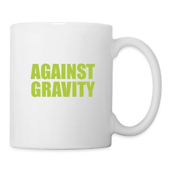AGAINST GRAVITY - Tasse - Weiß - Rechts
