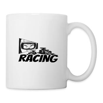 Racing Rennen ist eine Sportart oder Aktivität - Tasse - Weiß - Rechts