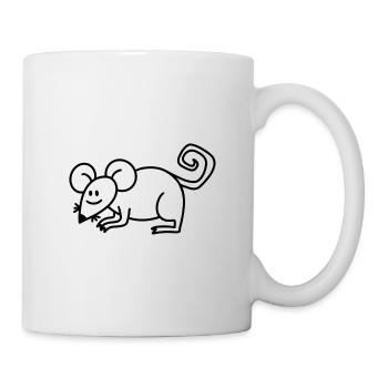 Anti-Zoo Eighteen - Tasse - Weiß - Rechts