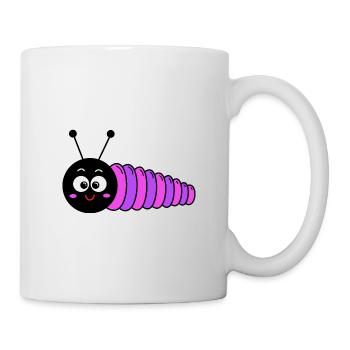 Chenille - Mug blanc - blanc - Droite