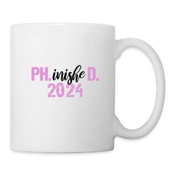 Docteur 2024 Graduation Philistin Dissertation Phd - Mug blanc - blanc - Droite