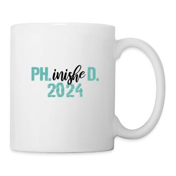 Docteur 2024 Graduation Philistin Dissertation Phd - Mug blanc - blanc - Droite