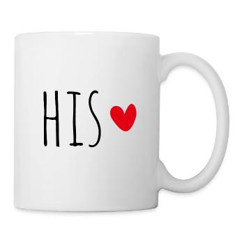 His - Tasse - Weiß - Rechts