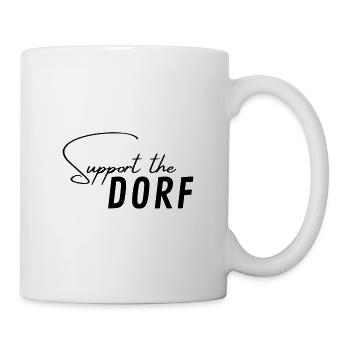 Support the Dorf - Tasse - Weiß - Rechts