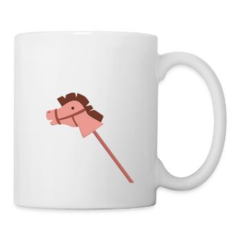 Happy Horsing Design 1 - Tasse - Weiß - Rechts