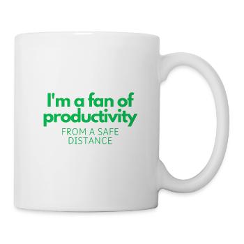 I'm a Fan of Productivity - Mug - white - Right
