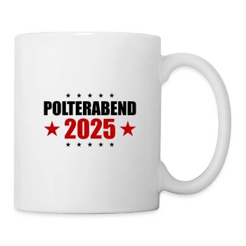 Polterabend 2025 - Tasse - Weiß - Rechts