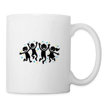 Enfants Joie Maternelle - Mug blanc - blanc - Droite
