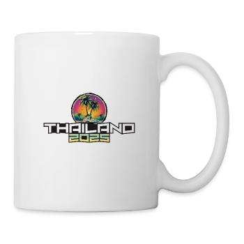 Thaïlande 2025 Palmiers de vacances - Mug blanc - blanc - Droite