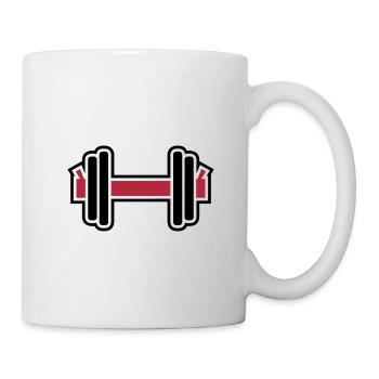 Dumbbell - Mug - white - Right