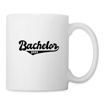 Bachelor 2023 Abschluss Promotion Sponsion - Tasse - Weiß - Rechts