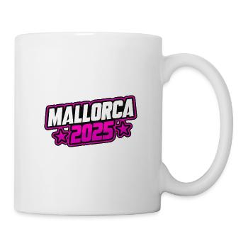 Mallorca 2025 Spruch - Mug - white - Right