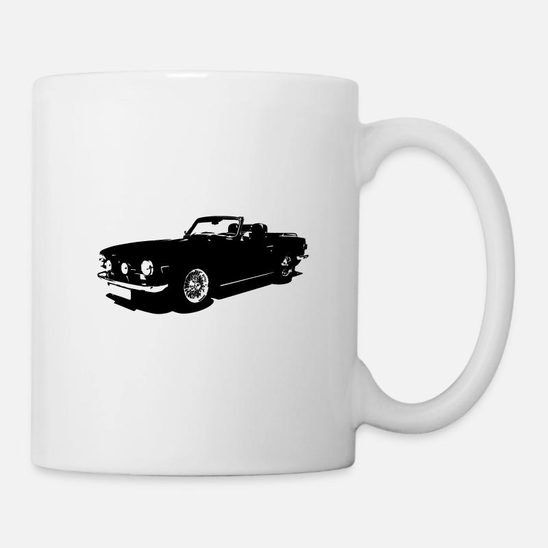 Roadster britannique Tr6 - Mug blanc - blanc