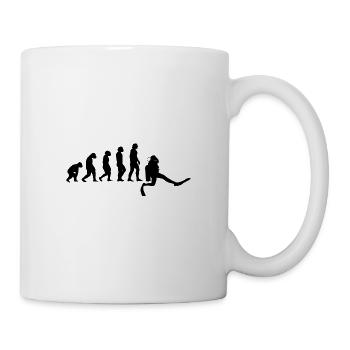 Divers Diving Scuba Divers Funny Funny - Mug - white - Right
