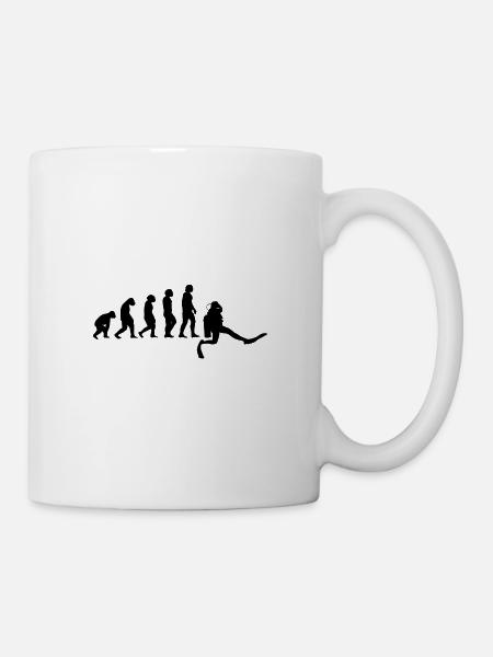 Taucher Tauchen Sporttaucher Lustig Witzig - Tasse - Weiß
