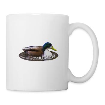machen Macher einfach machen - Tasse - Weiß - Rechts