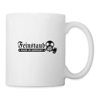 Particules fines Made in Germany - Mug blanc - blanc - Droite