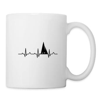 sail - Mug blanc - blanc - Droite