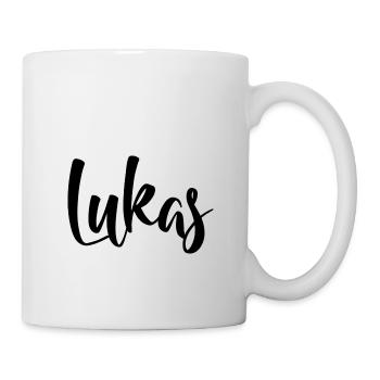 Name - Lukas - Mug - white - Right