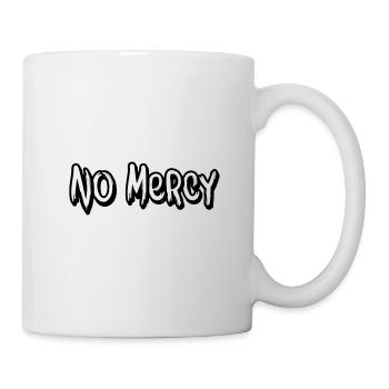 no mercy - Tasse - Weiß - Rechts