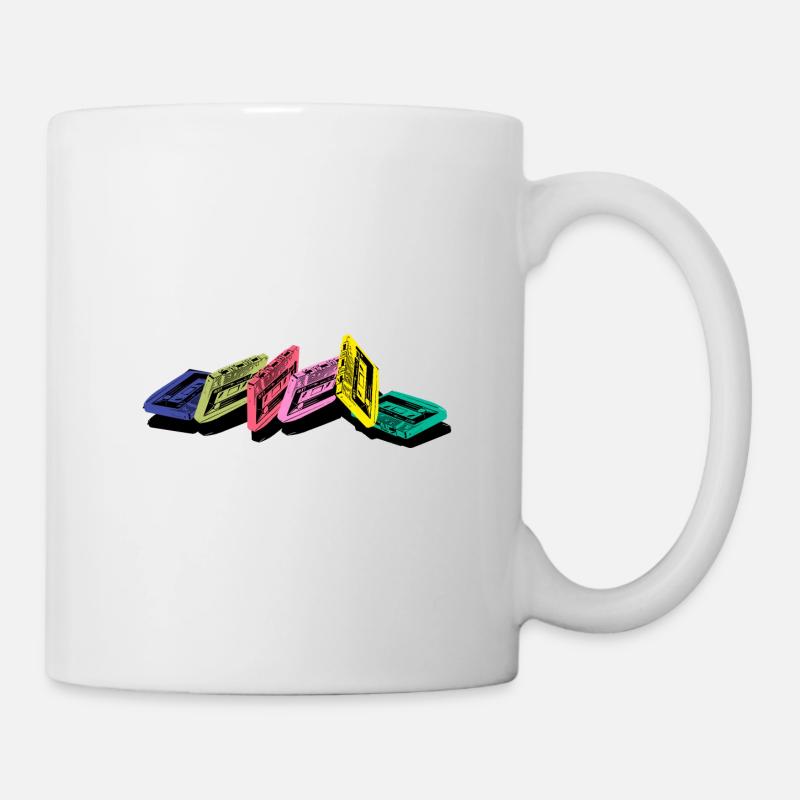 Audio cassette - Mug - white