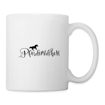 Pferdemädchen - Tasse - Weiß - Rechts