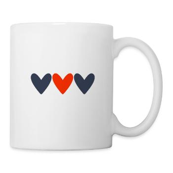 LOVE. COUPLE. JUST MARRIED. Bachelorette party. VALENTINE'S DAY. - Mug - white - Right