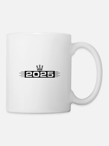 Couronne 2025 - Mug blanc - blanc