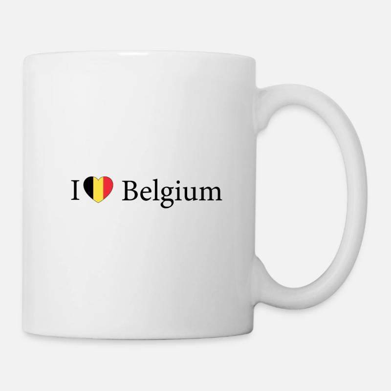 Belgique Belgique - Mug blanc - blanc