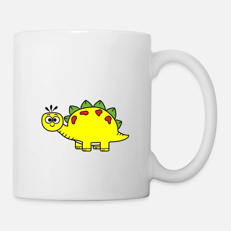 Dino - Tasse - Weiß