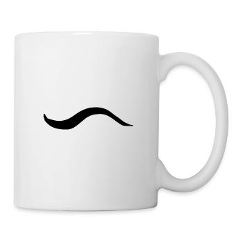 welle linie symbol - Tasse - Weiß - Rechts