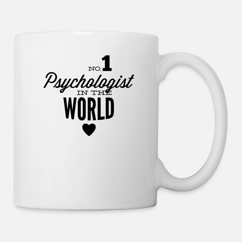 Best psychologist in the world - Mug - white