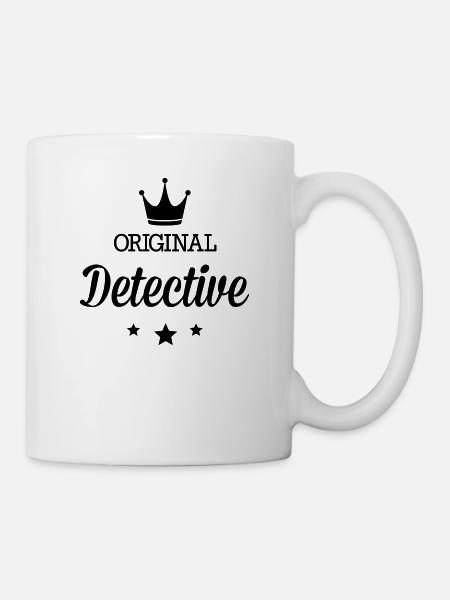 Original three star deluxe detective - Mug - white