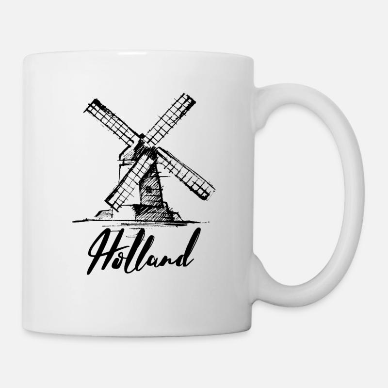 Holland - Tasse - Weiß