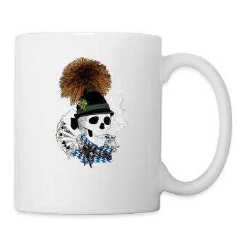 Sepp_Bayern-skull - Tasse - Weiß - Rechts