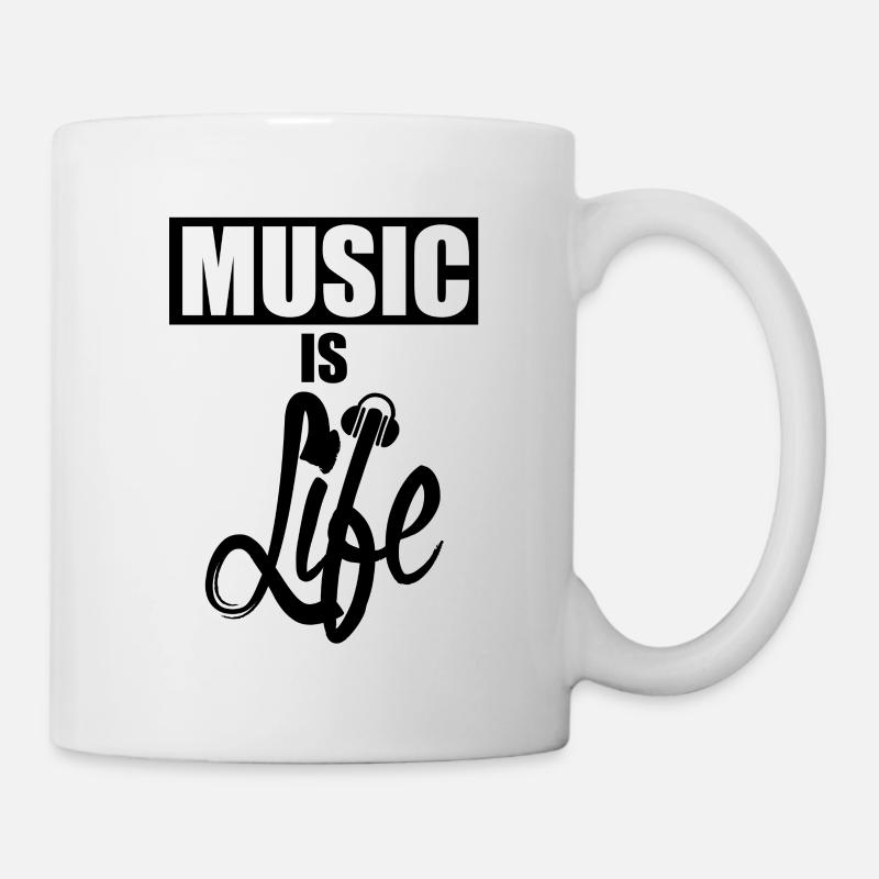 Musique - Mug blanc - blanc