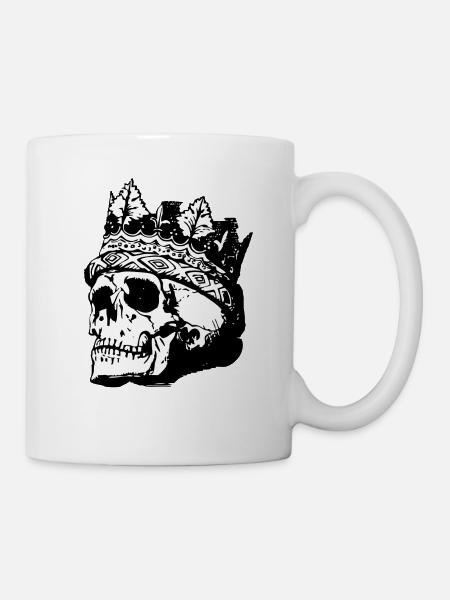 Skull skull - Mug - white