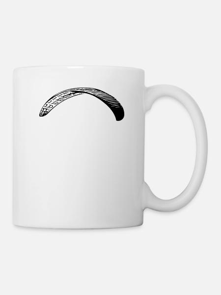 Paraglider - Tasse - Weiß