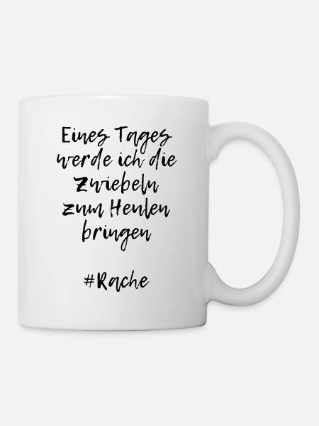 oignons - Mug blanc - blanc