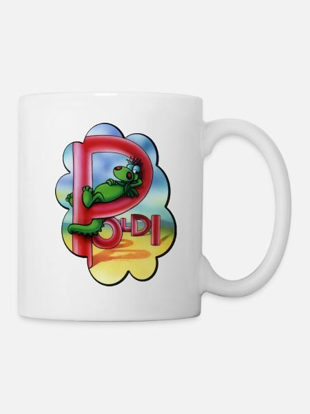 Poldi von HALLO SPENCER - Tasse - Weiß